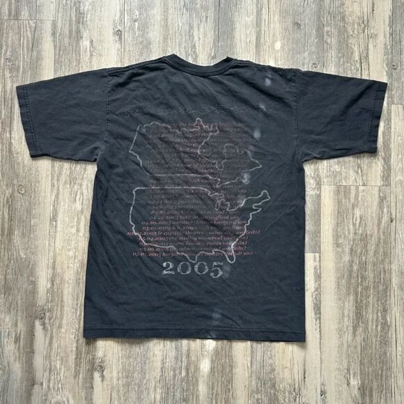 Vintage 2005 Hypocrisy North American Tour T Shirt Size M Swedish Metal Band - Picture 1 of 6